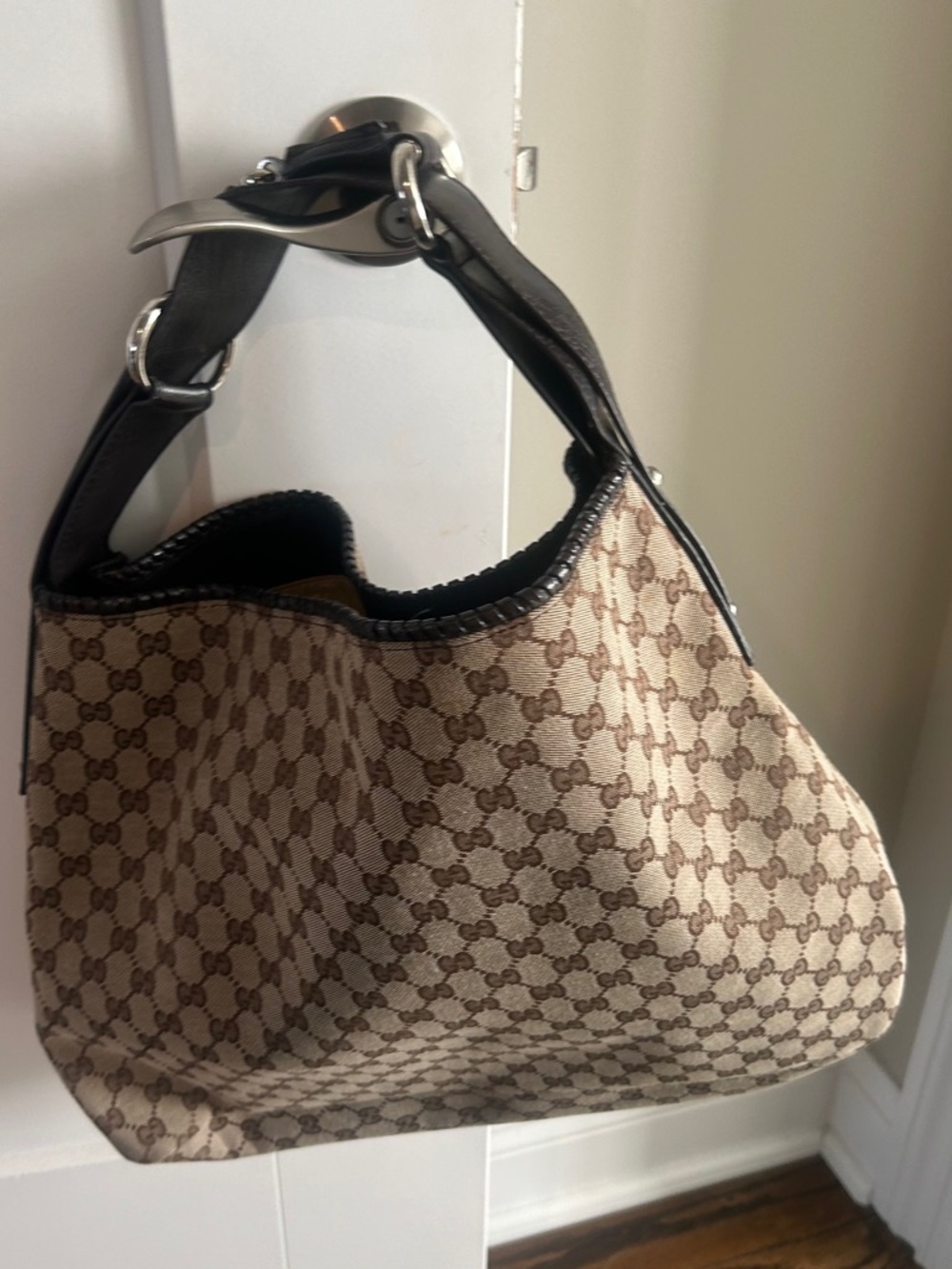 GG Canvas Hobo Bag - Picture 7 of 15